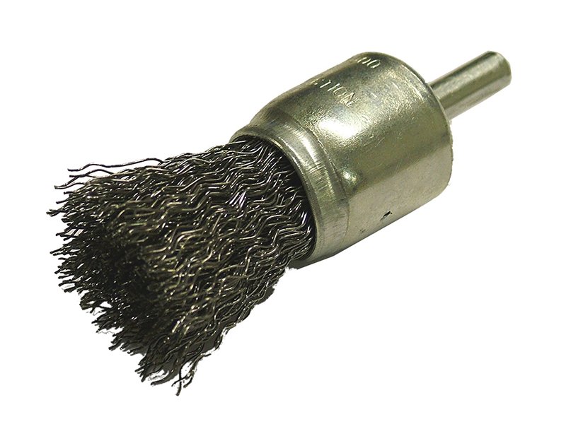 FAI WIRE END BRUSH 25MM FLAT END