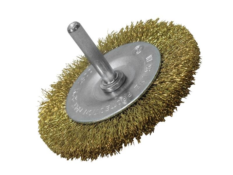 FAI WIRE BRUSH 75MM X 6MM SHANK, 0.30 BR