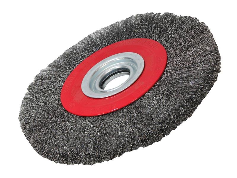 FAI WIRE WHEEL 200 X 25MM, 32MM BORE, 0.