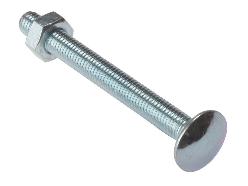 FOR CARRIAGE BOLT & NUT ZP M10 X 100MM B