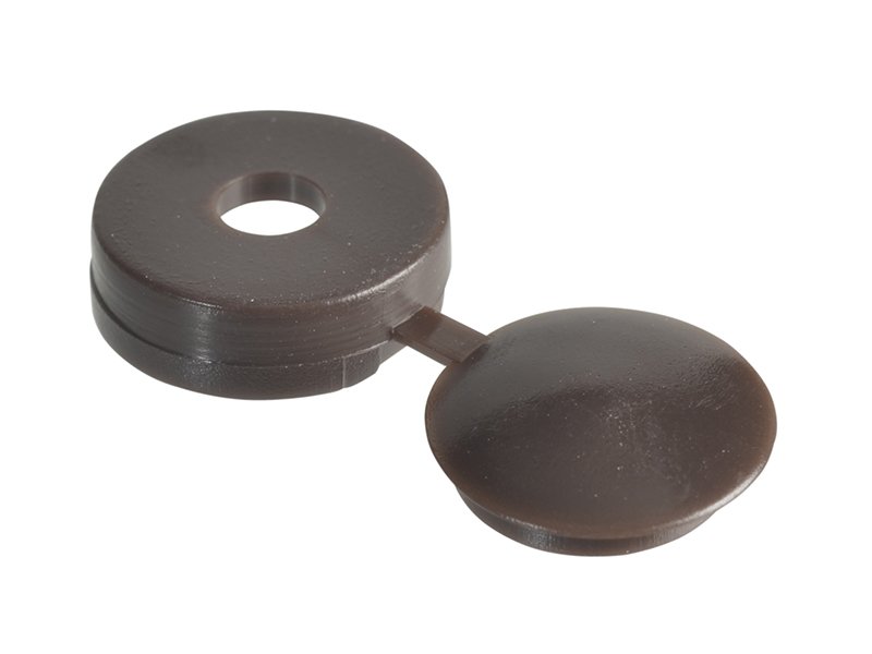 FOR HINGED COVER CAP DARK BROWN NO. 10-1