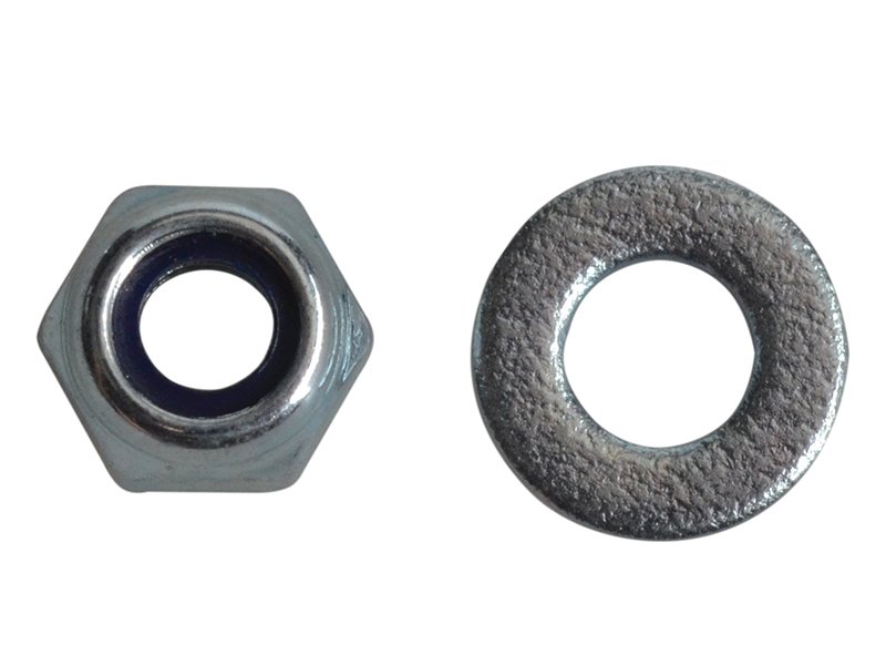 FOR NYLOC NUTS & WASHERS ZINC PLATED M4