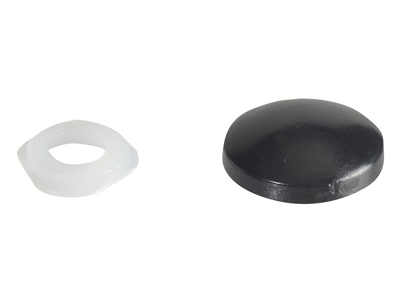 FOR DOMED COVER CAP BLACK NO. 6-8 FORGEP