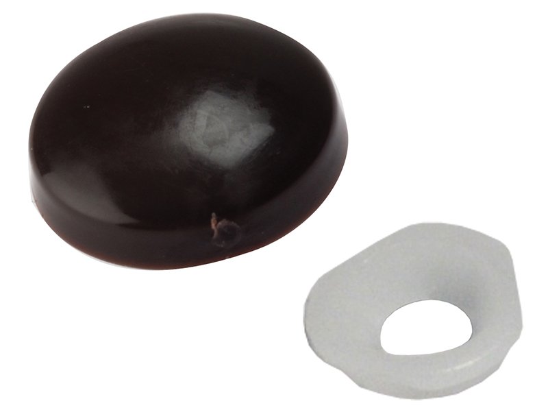 FOR DOMED COVER CAP BLACK NO. 6-8 BAG 25