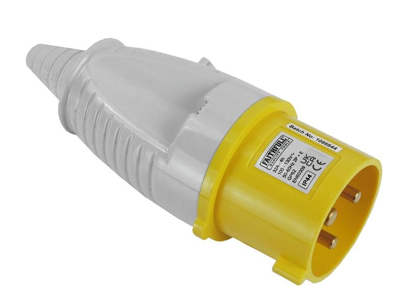 FPP YELLOW PLUG 32A 110V