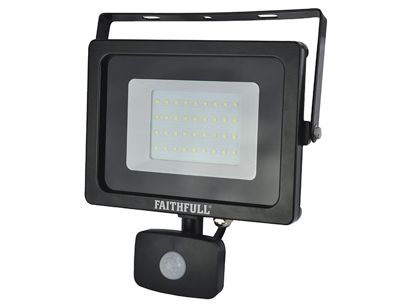 FPP SMD LED SECURITY LIGHT WITH PIR 30W