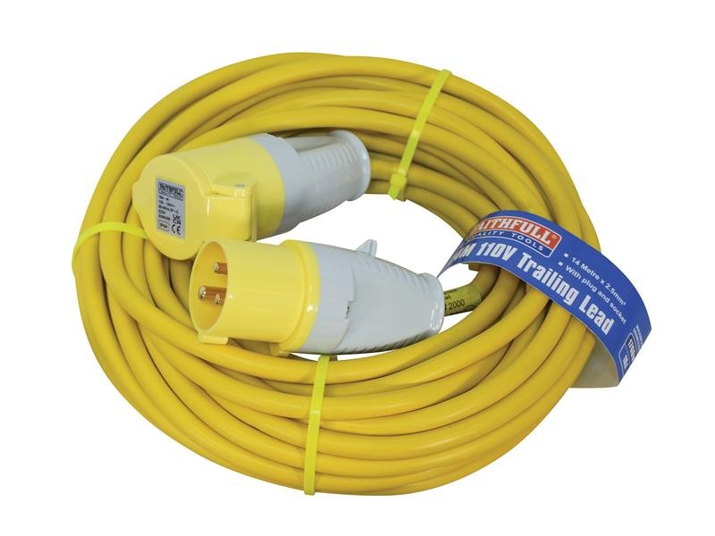 FPP TRAILING LEAD 110V 16A 2.5MM CABLE 1