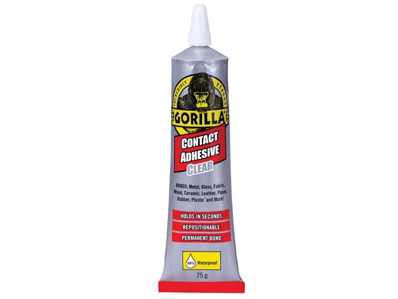 GRG GORILLA CONTACT ADHESIVE CLEAR 75G