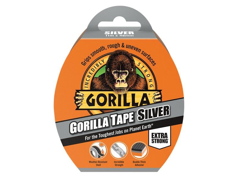 GRG GORILLA TAPEÂ® 48MM X 11M SILVER
