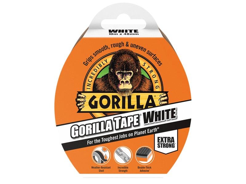GRG GORILLA TAPEÂ® 48MM X 10M WHITE
