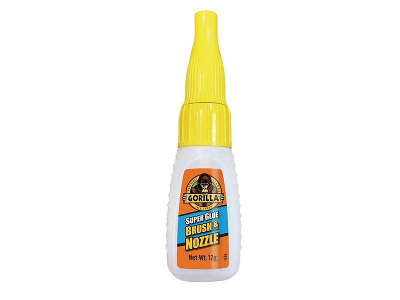 GRG GORILLA SUPERGLUE BRUSH & NOZZLE 12G