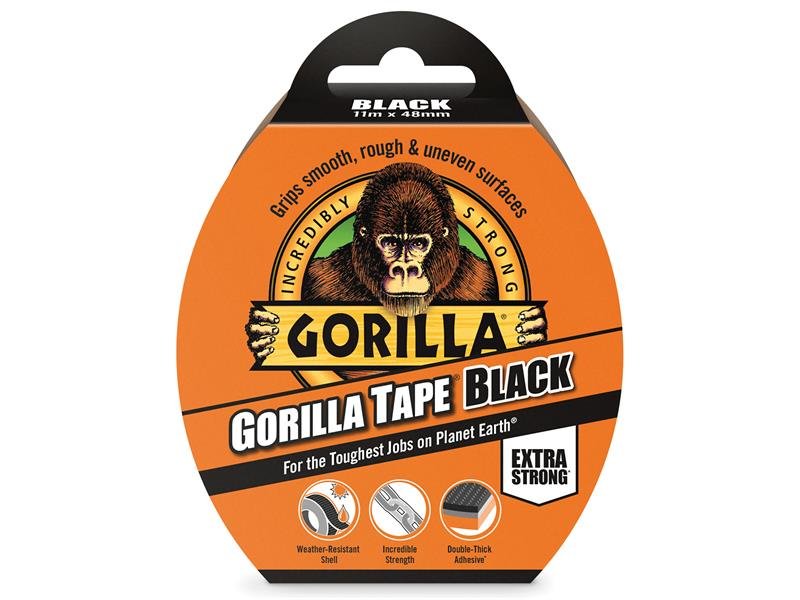 GRG GORILLA TAPEÂ® 48MM X 11M BLACK