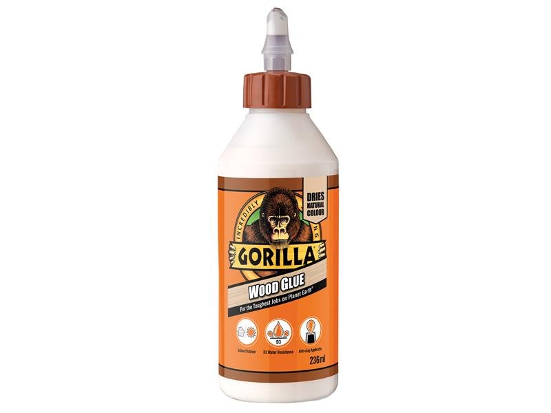 GRG GORILLA PVA WOOD GLUE 236ML