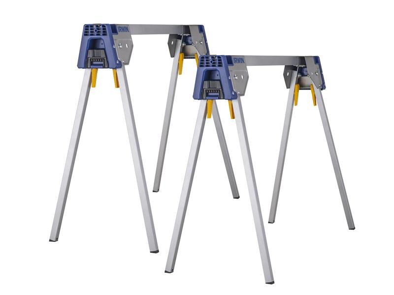 IRW ALL METAL SAWHORSES (TWIN PACK)