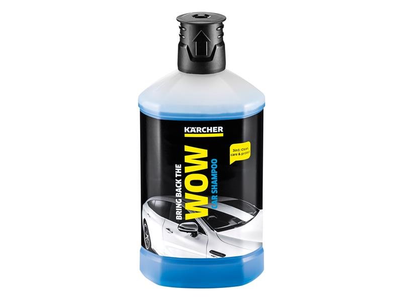 KAR CAR SHAMPOO 3-IN-1 PLUG & CLEAN (1 L
