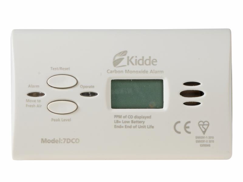 KID K7DCO DIGITAL CARBON MONOXIDE ALARM