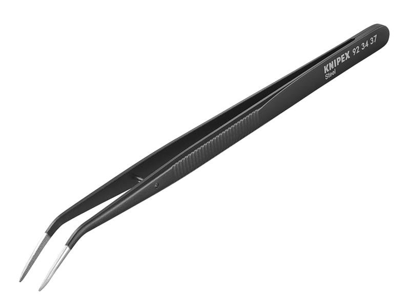 KPX UNIVERSAL BENT NOSE TWEEZERS 155MM
