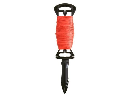 Faithfull+Brick+Line+on+Spool+75m+%28246ft%29+Orange