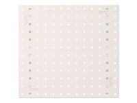 BOT PERFO PANEL 495 X 457MM LIGHT GREY