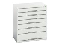 BOT VERSO 7 DRAWER CABINET 800 X 900MM L