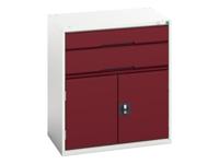 BOT VERSO 2 DRAWER + CUPBOARD 900 X 800M