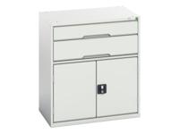 BOT VERSO 2 DRAWER + CUPBOARD 900 X 800M