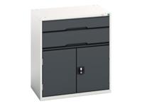 BOT VERSO 2 DRAWER + CUPBOARD 900 X 800M