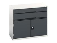 BOT VERSO 2 DRAWER + CUPBOARD 900 X 1050