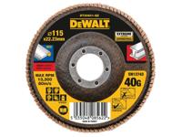 DEW EXTREME FLAP DISC 115 X 22.2MM 40G