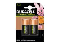 DURACELL RECHARGEABLE C BATTERY PK2