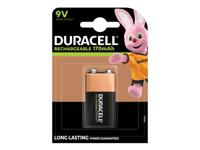 DURACELL RECHARGEABLE 9V BATTERY