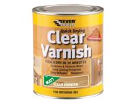 EVB QUICK DRY WOOD VARNISH MATT CLEAR 2.