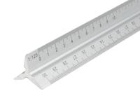 FAI ALUMINIUM TRIANGLE SCALE RULE 300MM