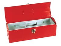 FAI METAL BARN TOOLBOX + TOTE TRAY 48CM