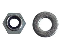 FOR NYLOC NUTS & WASHERS ZINC PLATED M4