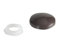 FOR DOMED COVER CAP DARK BROWN NO. 6-8 F