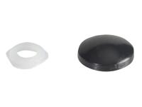 FOR DOMED COVER CAP BLACK NO. 6-8 FORGEP