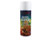 PKT GLOSS SUPER SPRAY WHITE RAL 9016 400