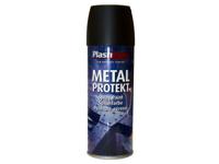 PKT METAL PROTEKT SPRAY MATT BLACK 400ML