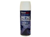 PKT METAL PROTEKT SPRAY SATIN WHITE 400M