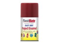 PKT FAST DRY ENAMEL AEROSOL METALLIC RED