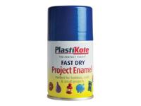 PKT FAST DRY ENAMEL AEROSOL METALLIC BLU