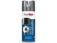 PKT BRILLIANT METALLIC SPRAY SILVER 400M
