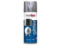 PKT GLITTER EFFECT SPRAY SILVER 400ML