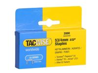 TAC 53 LIGHT-DUTY STAPLES 4MM (TYPE JT21
