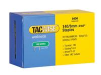 TAC 140 GALVANISED STAPLES 8MM (PACK 500