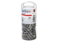 WHA STANDARD POZIDRIV BITS PZ2 25MM TUB