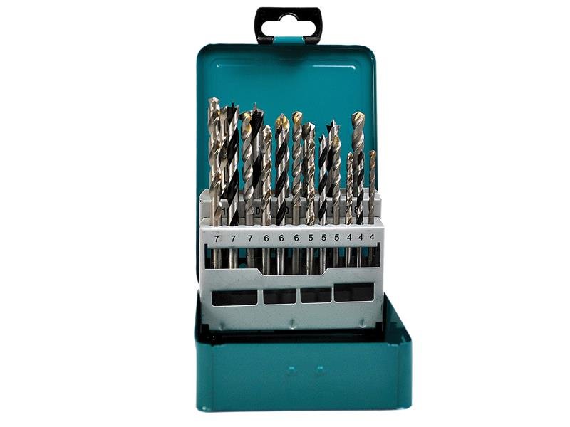 MAK D-47173 MIXED DRILL BIT SET 18 PIECE