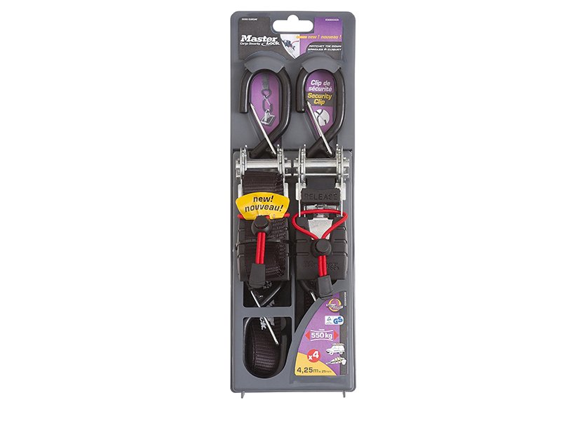 MLK RATCHET TIE-DOWN S-HOOKS 4.25M 2 PIE