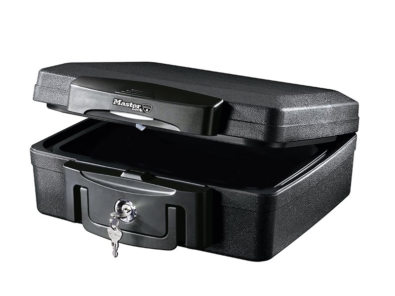 MLK SMALL KEY LOCKING FIRE & WATER CHEST